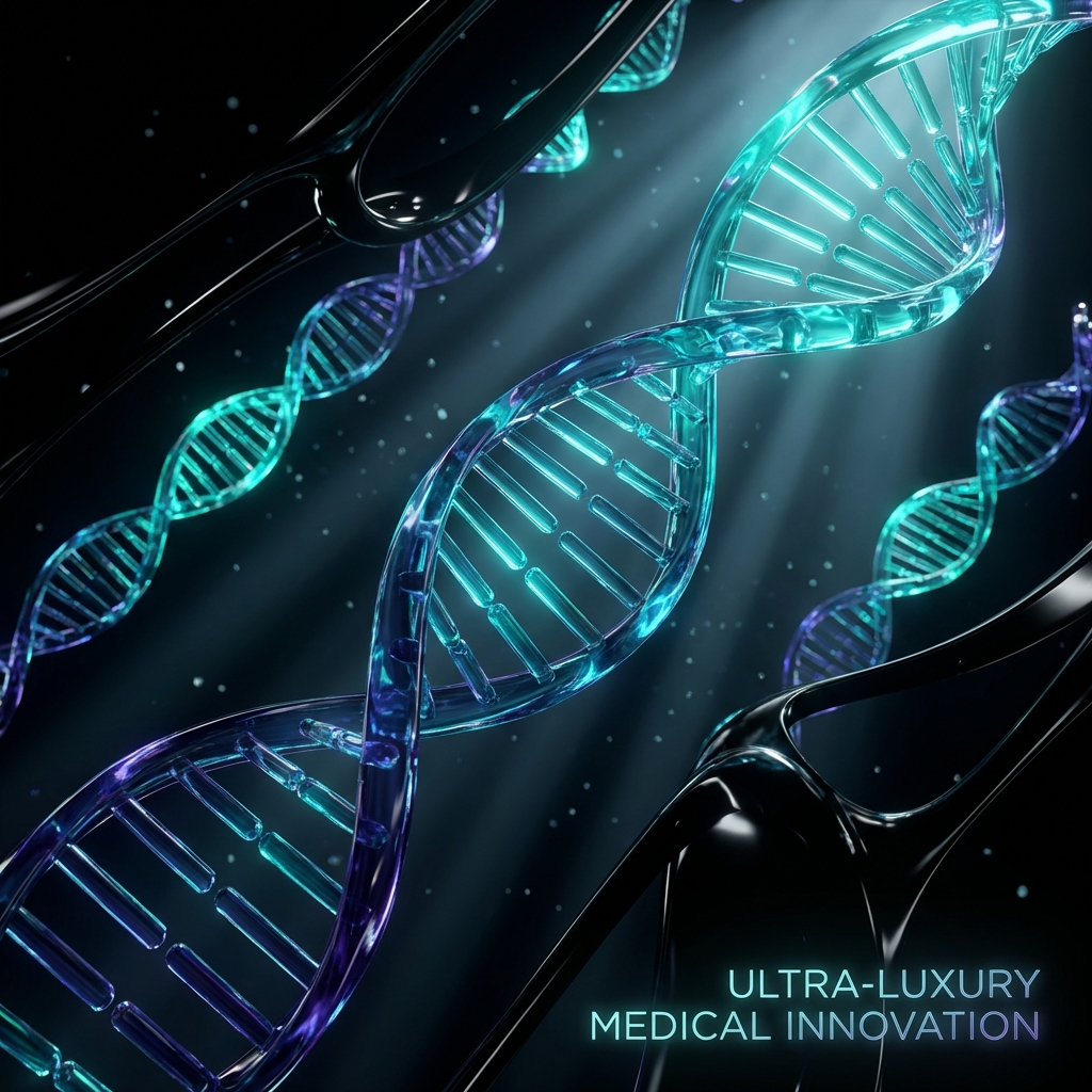 Bioluminescent Genetic Helix